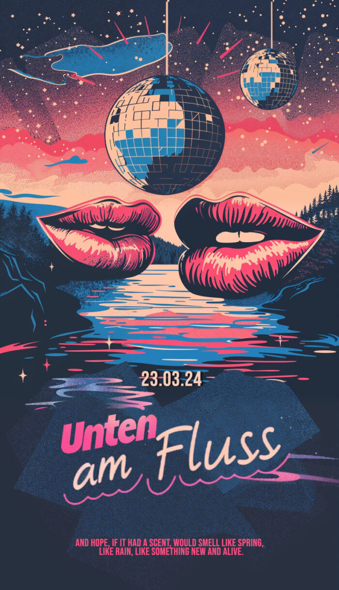 Unten, am Fluss